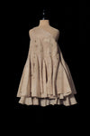 Mutedance 25 Spring/Summer Double Layer Off-shoulder Dress MD-MD25SS05-SAND